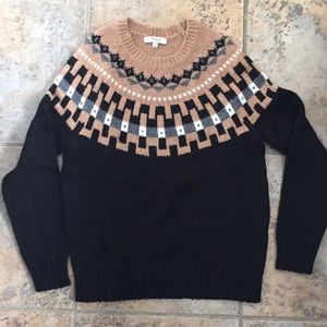 Madewell fair isle sweater